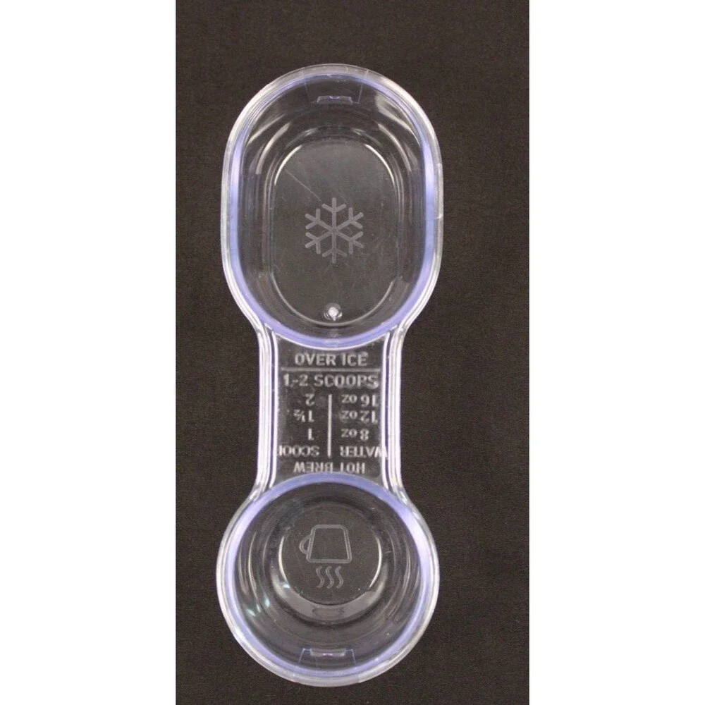 Mr. Coffee Single Serve Frappe Iced + Hot Coffee Maker BVMC-FCM-2T Meas. Scoop